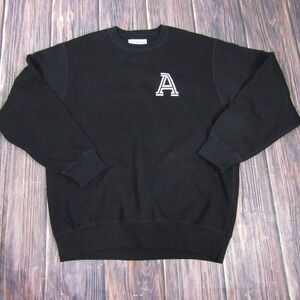 New York Times Athletic Adult Large Black Crewneck Sweatshirt